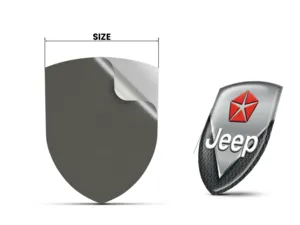 Jeep Decalcomanie Lunotto Auto Corse Pregiate Resistenti